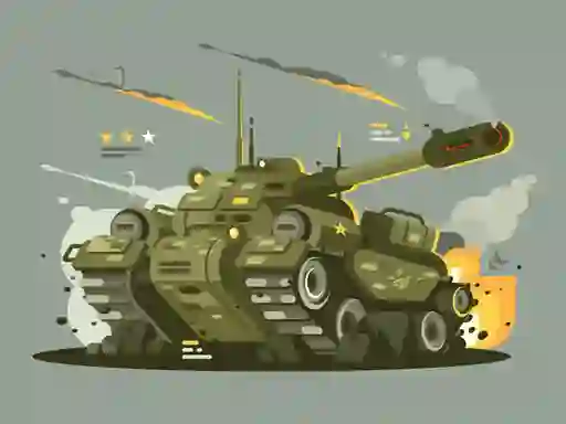 Žaidimas Military Vehicles Match 3 internete