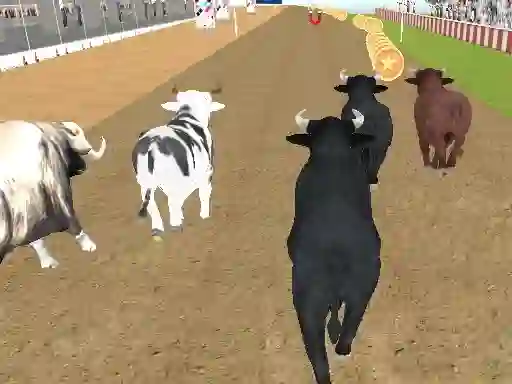 Žaidimas Angry Bull Racing internete