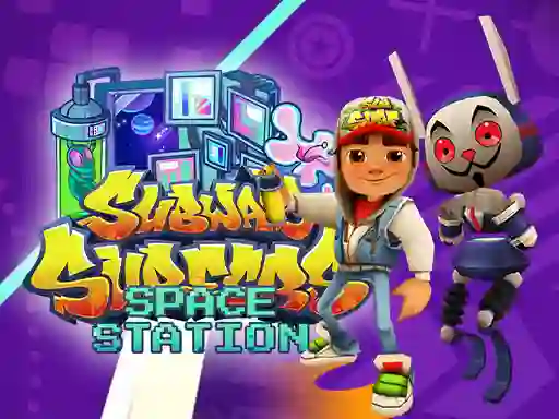 Žaidimas Subway Surfers Space Station internete