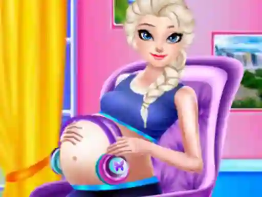 Žaidimas Ice Princess Pregnant Caring internete