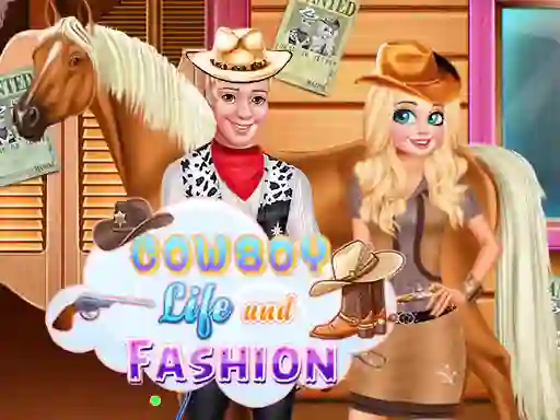 Žaidimas Cowboy Life and Fashion internete