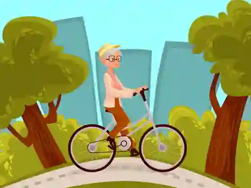 Žaidimas Happy Bike Riding Jigsaw internete