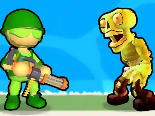 Žaidimas Destruction of Stickman Zombie internete