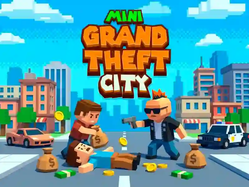 Žaidimas Mini Grand Theft City internete