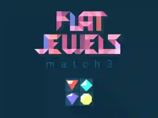Žaidimas Flat jewels match 3 internete