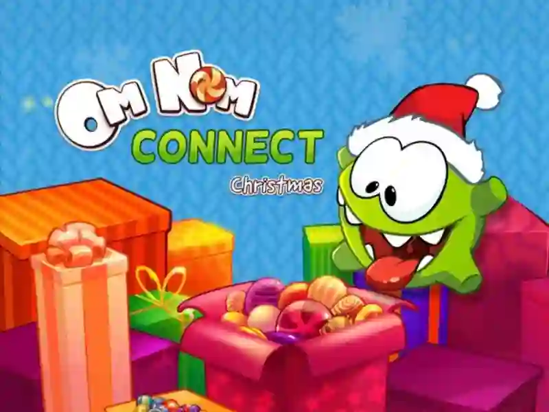 Žaidimas Om Nom Connect Christmas internete