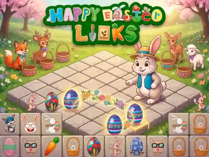 Žaidimas Happy Easter Links internete