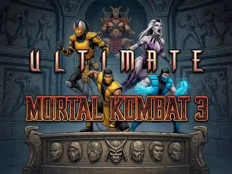 Žaidimas Ultimate Mortal Kombat 3 internete