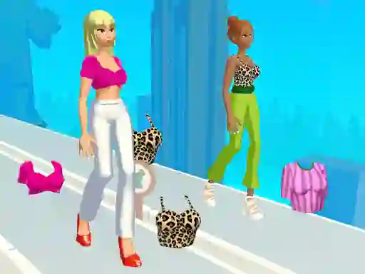 Žaidimas Catwalk Girl Challenge internete