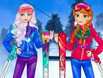 Žaidimas Princesses At Ski internete