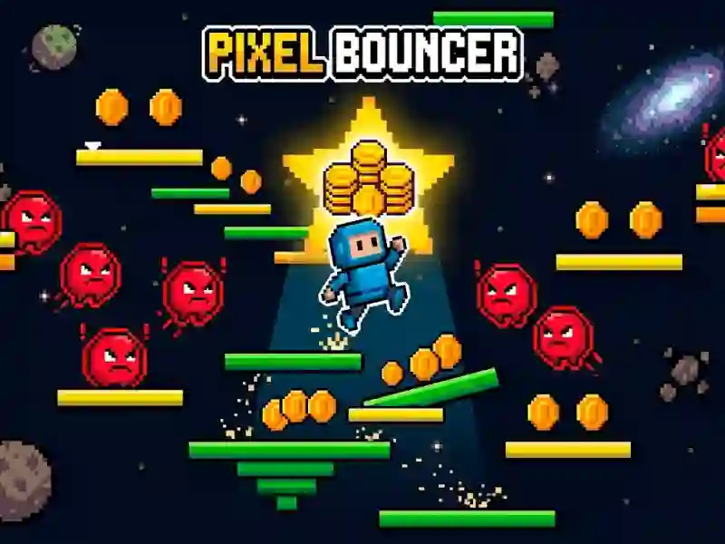 Žaidimas Pixel Bouncer internete