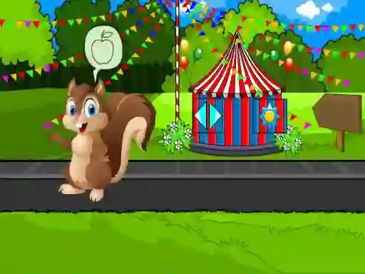 Žaidimas Feed the squirrel internete