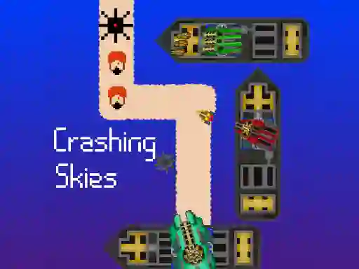 Žaidimas Crashing Skies internete