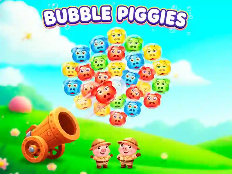 Žaidimas Bubble Piggies internete