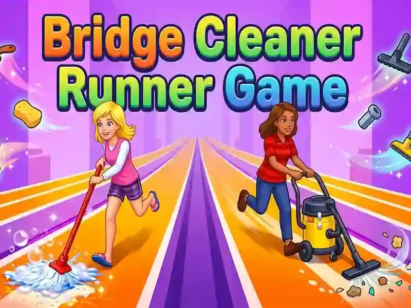 Žaidimas Bridge Cleaner Runner Game internete