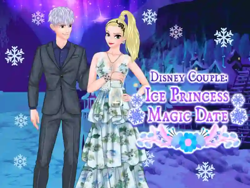 Žaidimas Ice Couple Princess Magic Date internete