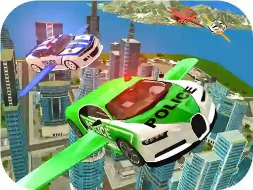 Žaidimas Flying Police Car Simulator internete