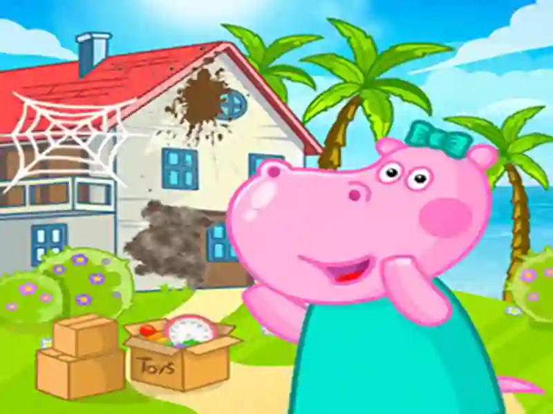 Žaidimas Kids Home Cleanup internete