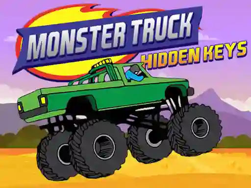 Žaidimas Monster Truck Hidden Keys internete