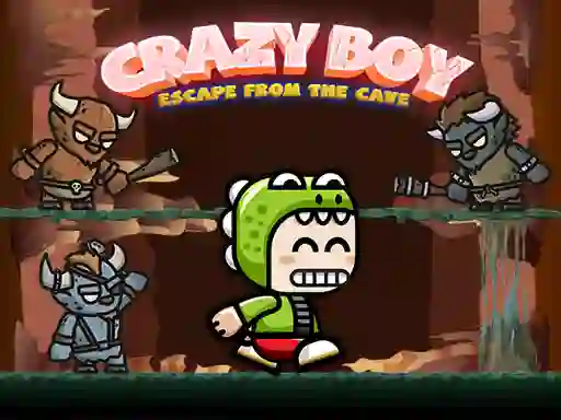 Žaidimas Crazy Boy Escape From The Cave internete