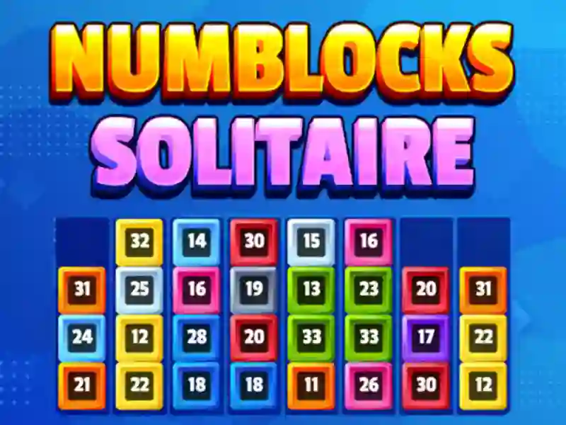 Žaidimas Numblocks Solitaire internete