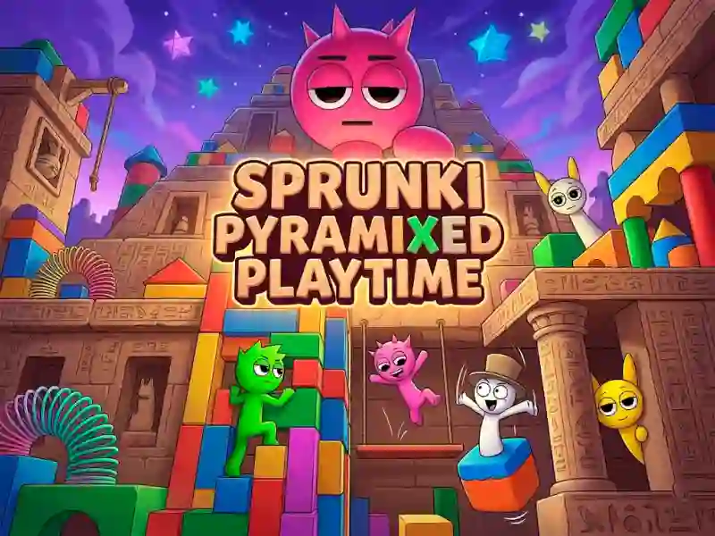 Žaidimas Sprunki Pyramixed Playtime internete