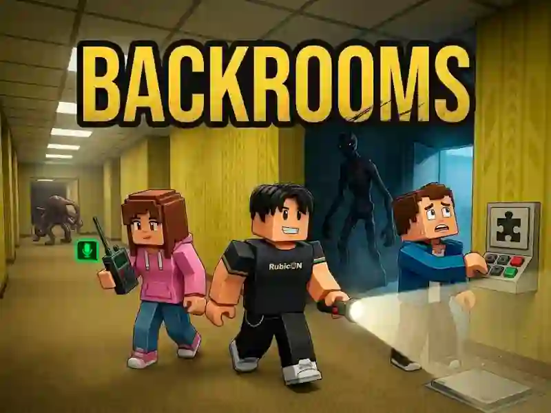 Žaidimas Backrooms internete