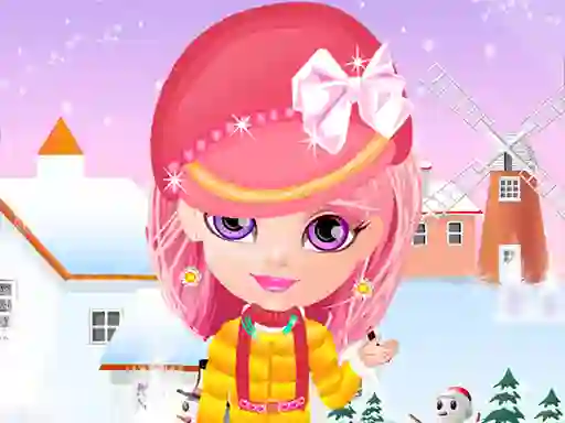 Žaidimas Baby Halen Winter Dress Up internete