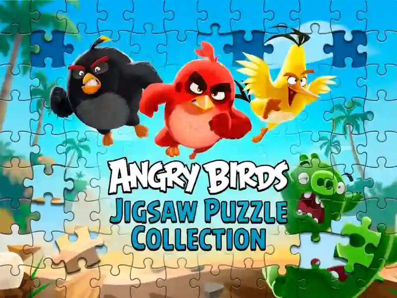 Žaidimas Angry Birds Jigsaw Puzzle Collection internete