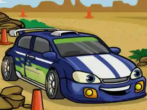 Žaidimas Racing Cartoons Jigsaw internete
