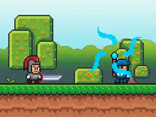 Žaidimas Super Knight Adventure internete