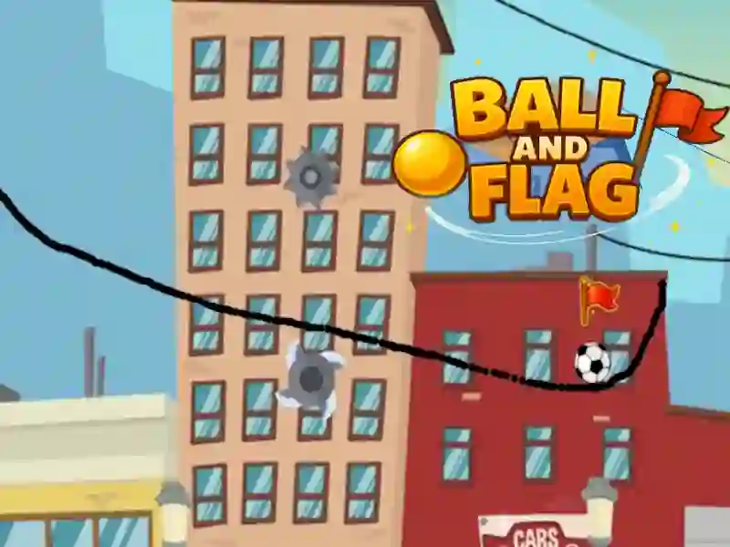Žaidimas Ball and Flag internete