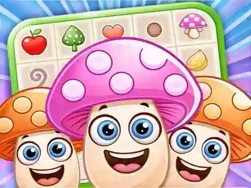 Žaidimas Mushroom Fever Match 3 internete