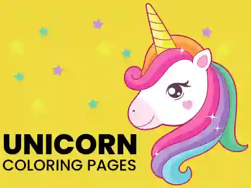 Žaidimas Unicorn Coloring Pages internete