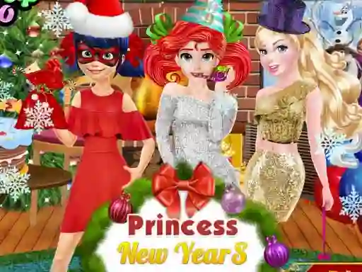 Žaidimas Princesses: New Year's Party internete