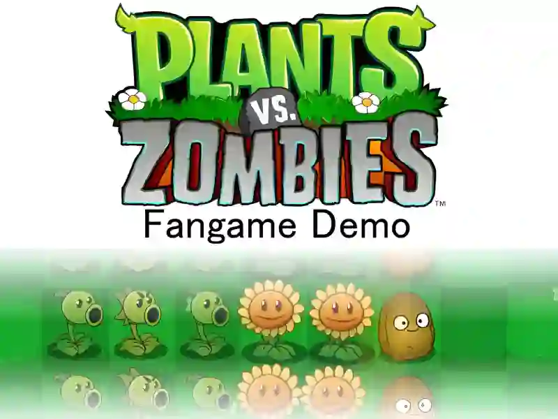Žaidimas Plants vs Zombies Fangame Demo internete