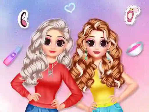 Žaidimas Besties Makeover Salon internete