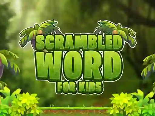 Žaidimas Scrambled Word For Kids internete