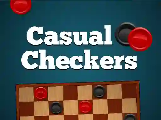 Žaidimas Casual Checkers internete