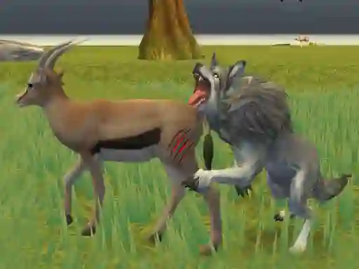 Žaidimas Wolf Life Simulator internete