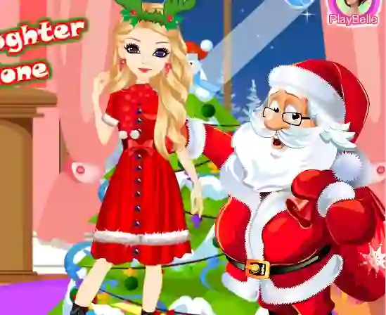 Žaidimas Santa's Daughter Home Alone internete