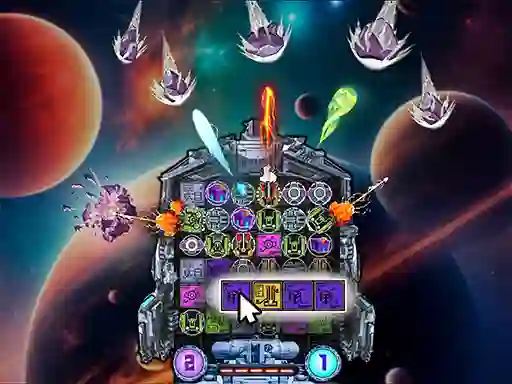 Žaidimas Asteroid Shield internete