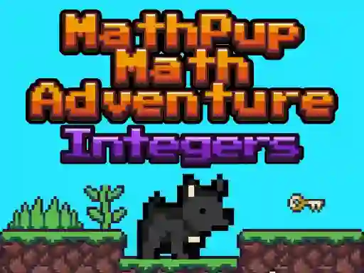 Žaidimas MathPup Math Adventure Integers internete