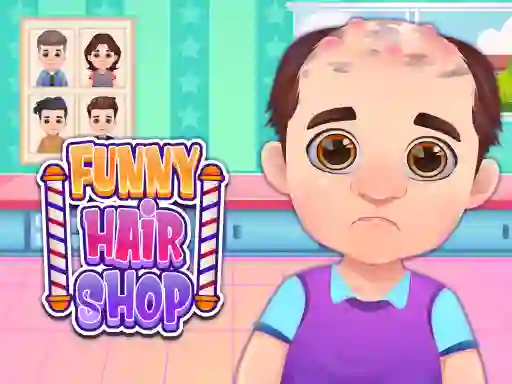 Žaidimas Funny Hair Salon internete