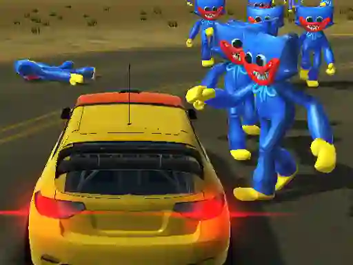 Žaidimas Huggy Wuggy Road internete