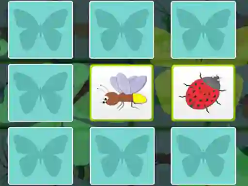 Žaidimas Kids Memory With Insects internete