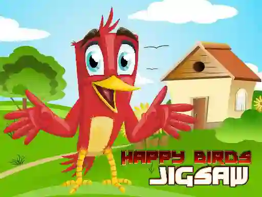 Žaidimas Happy Birds Jigsaw internete