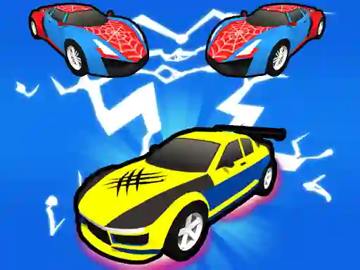 Žaidimas Superhero Car Merge Master internete