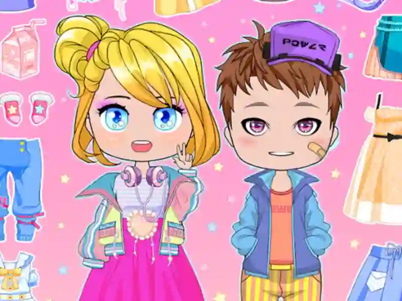 Žaidimas Cute Avatar Creator internete