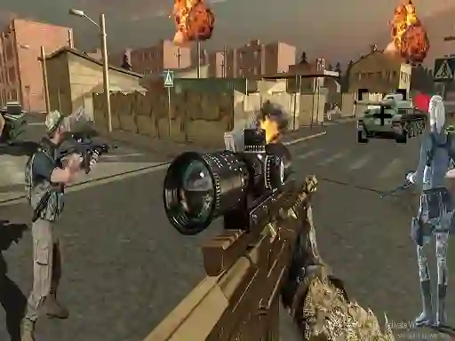 Žaidimas US Army Commando: Elite Commando War internete